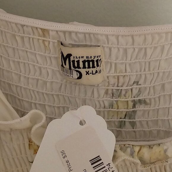 Women's Show Me Your MuMu Crop Top, X-Large, but see measurements for best fit - Picture 2 of 11